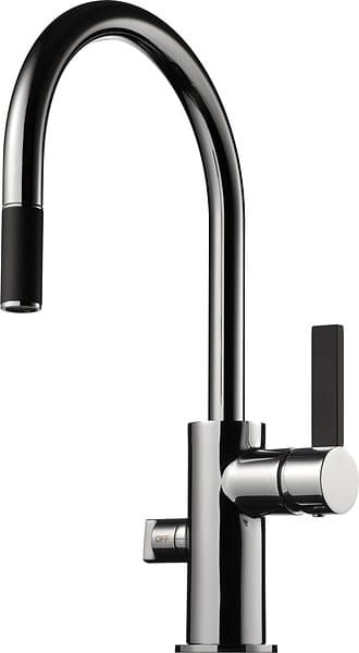 Tapwell Köksblandare ARM385 Chrom/Svart Low