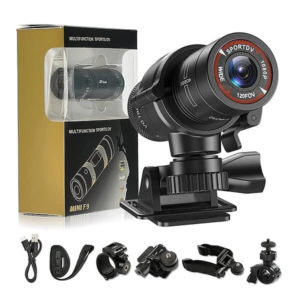 MTK 1080P HD Sport Action Kamera Cykel Hjälm Kamera DV videokamera