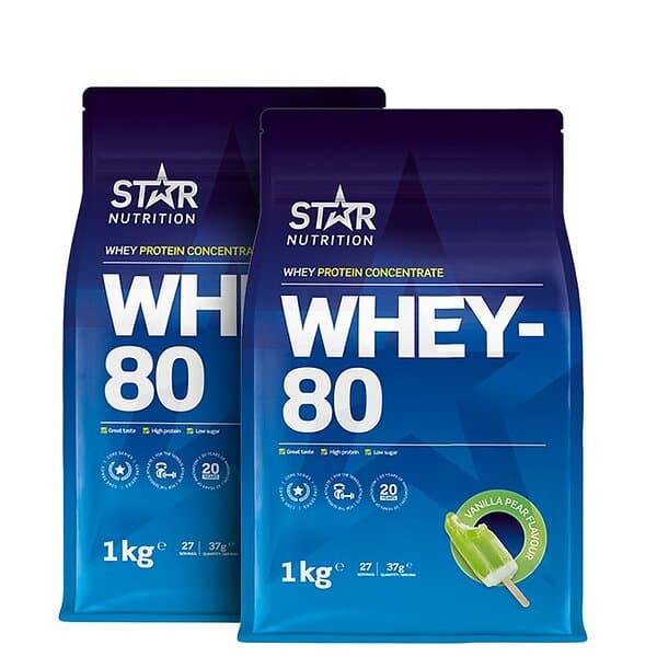 Star Nutrition 2 x Whey-80 Kreatin