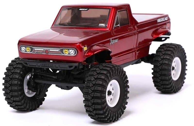 RedCat Ascent-18 1/18 Rock Crawler Röd Komplett