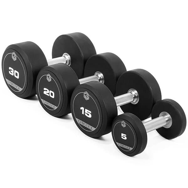 Gymstick Pro TPU Dumbbell Single, Hantlar Gummi 5kg