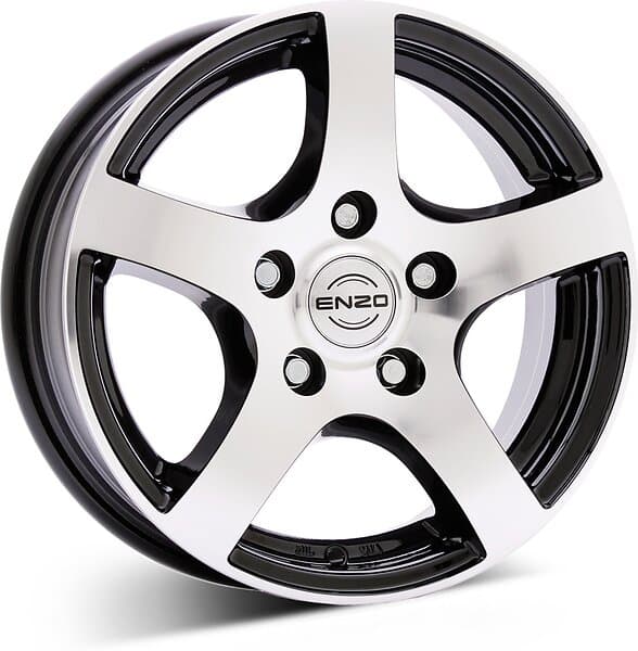 Enzo Wheels YLA Trailer black 5,5x14 5/112 ET30 CB70.1