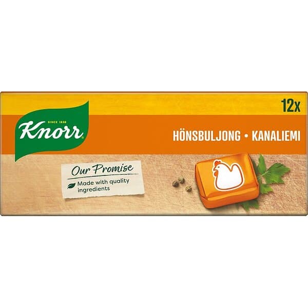 Knorr Buljongtärning Hönsbuljong 12x10g