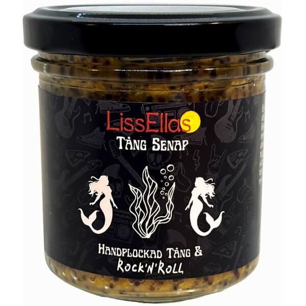 LissEllas Tångsenap med handplockad Tång & Rock´n´Roll 150g