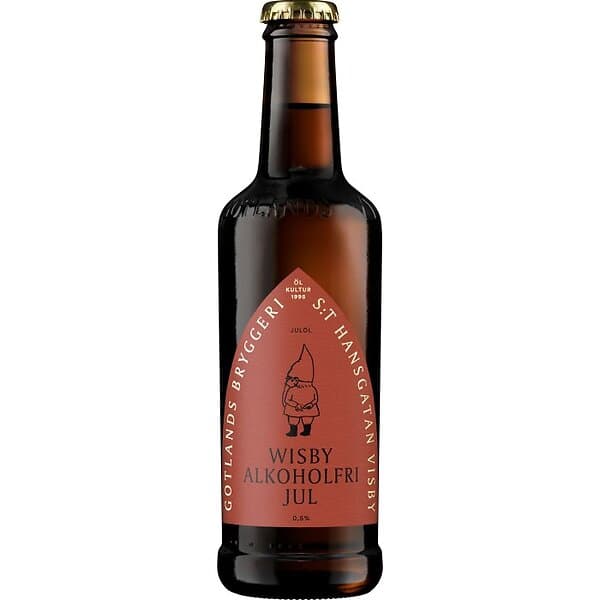 Gotlands Bryggeri Wisby Julbrygd Alkoholfri 0,5% 33cl