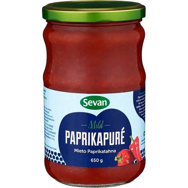 Sevan Mild Paprikapuré 650g