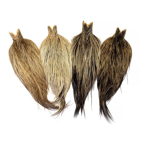 Whiting Heritage Hackle Cape Badger Variant