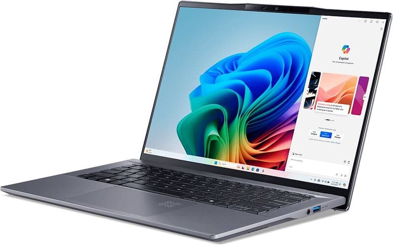 Acer Swift 14 AI NX.KYXED.006 14,5" Snapdragon X Plus 16GB RAM 512GB SSD