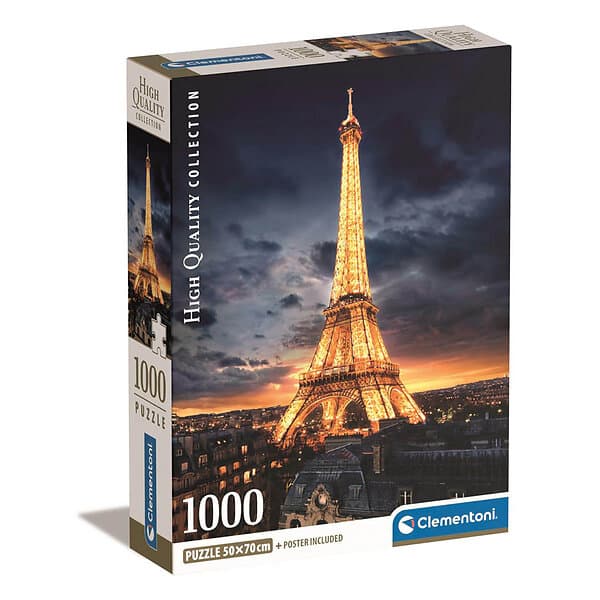 Clementoni Pussel Tour Eiffel, 1000 bitar