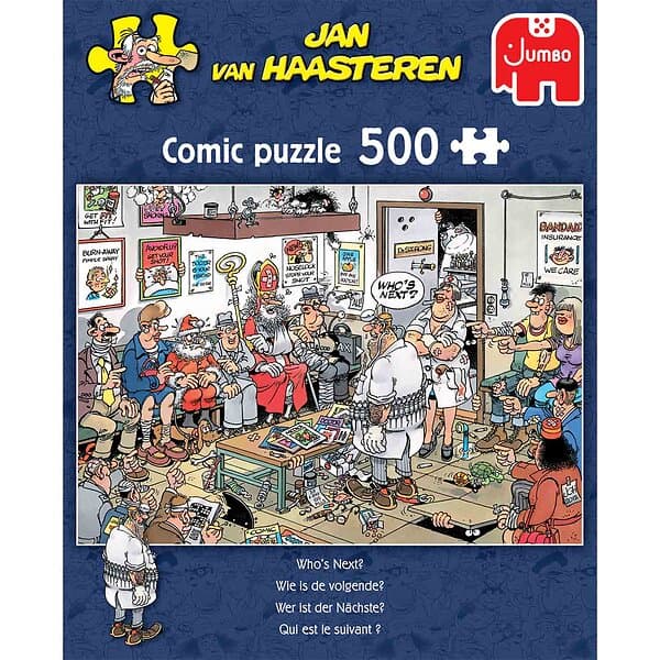 Jan Van Haasteren Pussel Who's next? 500 bitar