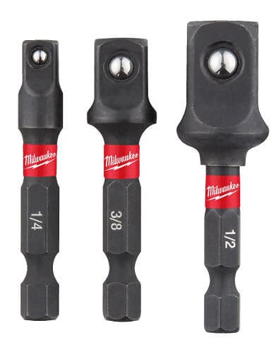 Milwaukee Hylsadapter 1/4" 3/8" HEX