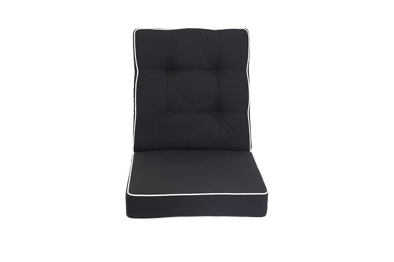 Venture Design Fura stolsdyna Svart 115 x 56 cm