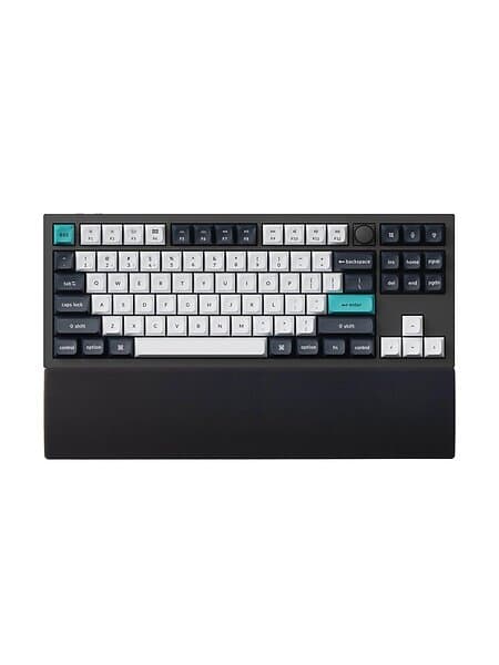 Keychron Silicone Palmrest for Q3 series V3 series Handledsstöd Svart
