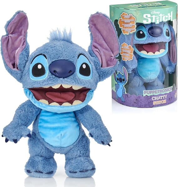 WOW! STUFF Disney Real FX Chatty Stitch Puppetronic