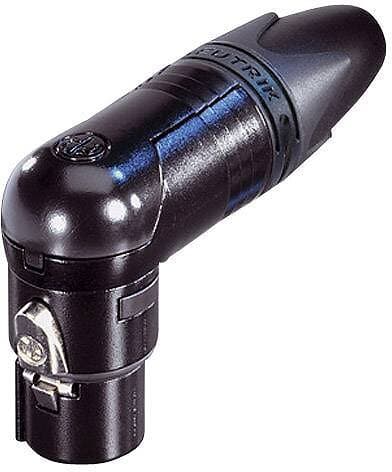 Neutrik NC4FRX-B NC4FRX-B XLR-kontakter Hona vinklad