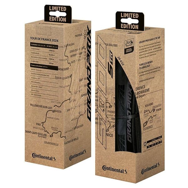 Continental Grand Prix 5000s Tour De France Limited Edition Tubeless 700 X 28 Landsvägsdäck