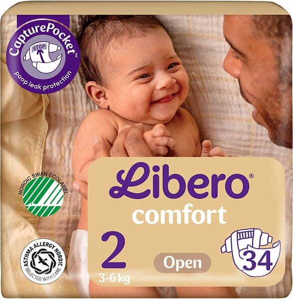 Libero Comfort 2 3-6kg 34st