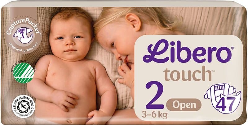 Libero Touch 2 3-6kg 47 st