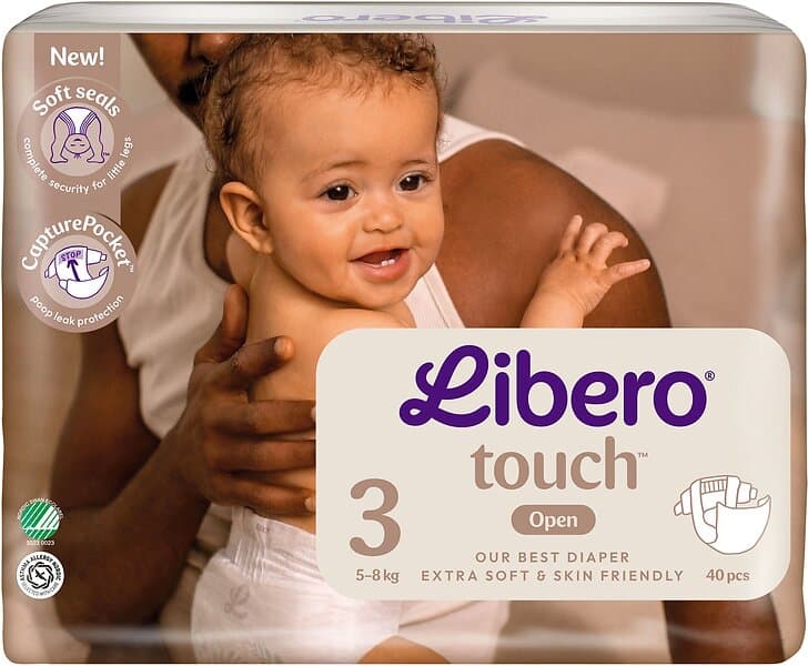 Libero Touch 3 5-8kg 40 st