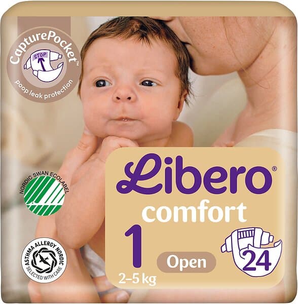 Libero Comfort 1 2-5kg 24 st