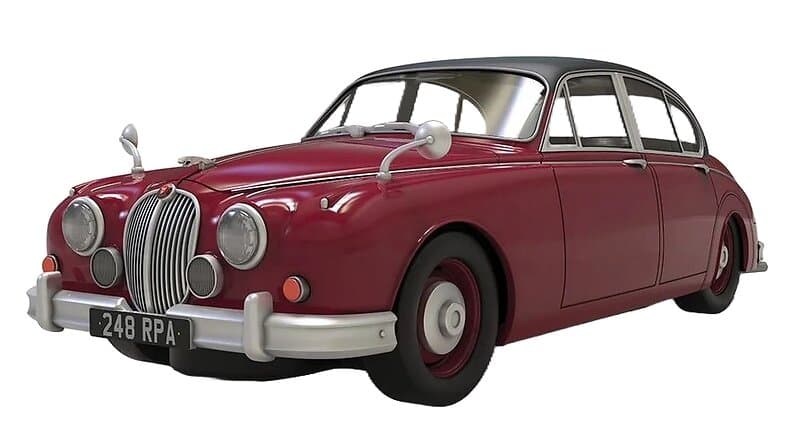 Scalextric Jaguar Mk II Inspektör Morse (C4502)