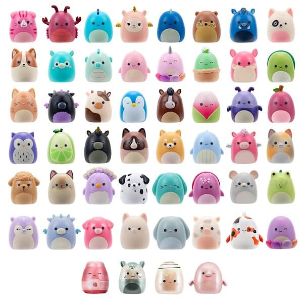 Squishmallows Squish-a-longs 2,5 cm Blind 2-Pack