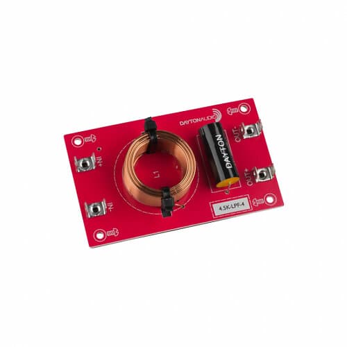 Dayton Audio 4,5k-LPF-4, 4500Hz lågpassfilter 12dB/okt 4ohm
