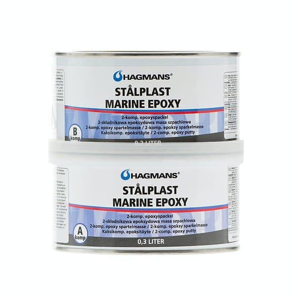 Hagmans Stålplast Marine Epoxy 0,6l