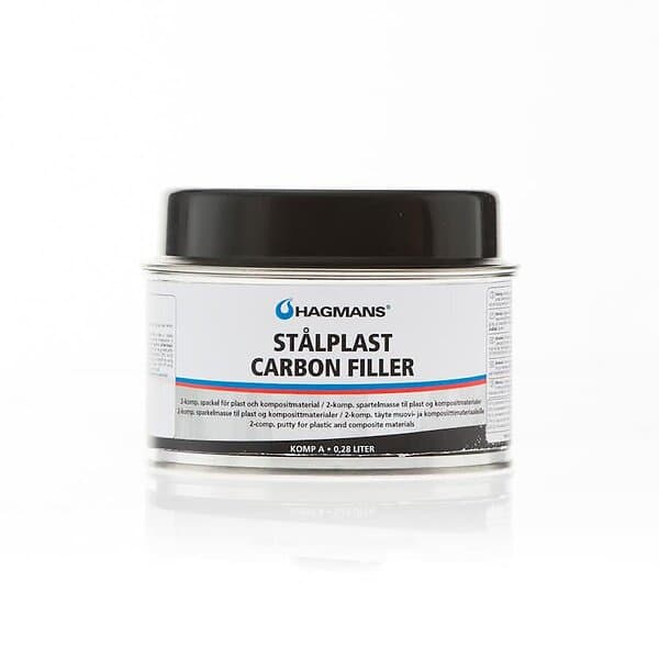 Hagmans Spackel Stålplast Carbon Fibre