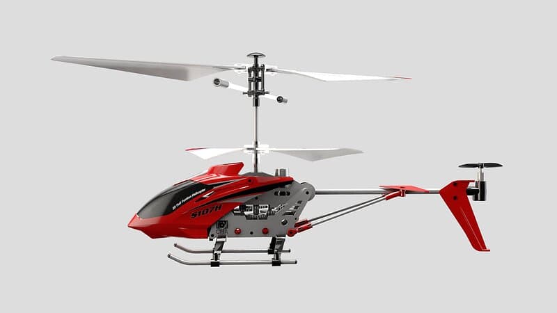 SYMA R/C S107H Helicopter 2,4GHz 23 cm Red