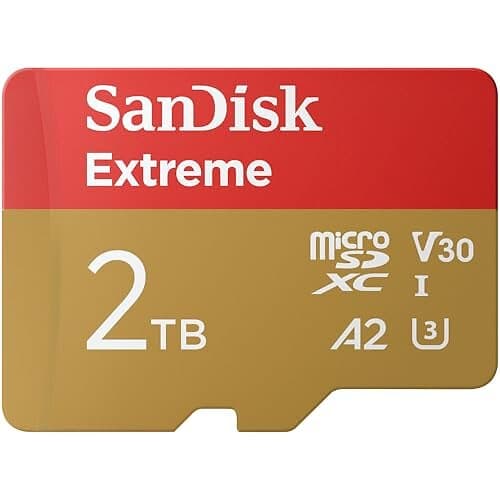 SanDisk Extreme MicroSD/SD - 240MB/s - 2TB