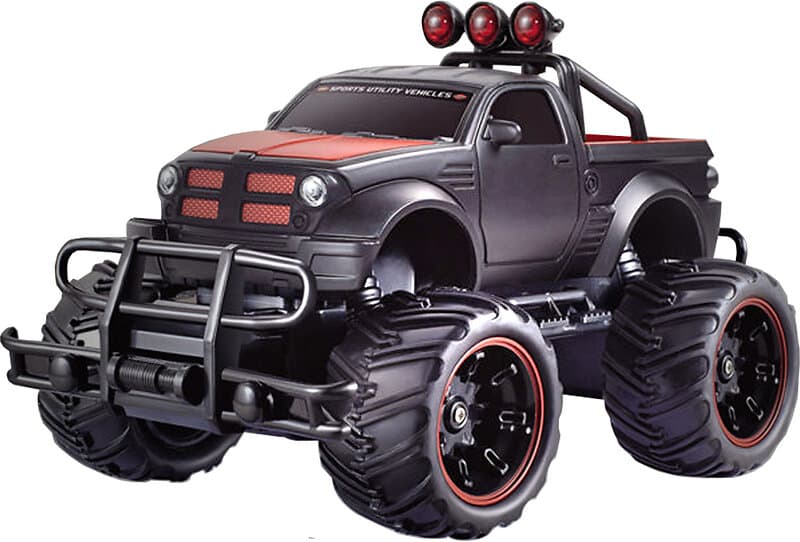 MegaLeg Fjernstyret Monster Truck Off-Road 1:20 Sort