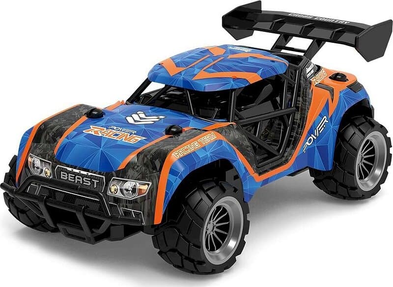 Toymax Tec-Toy Speed Racing R/C 1:18 Blue/Orange (471412)