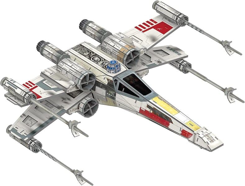 Star Wars T-65 X-Wing Star Fighter 3D Puzzle (häftad, eng)