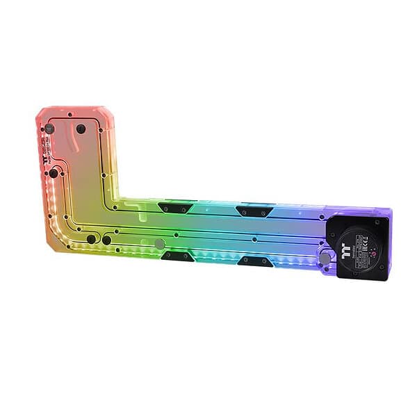 Thermaltake Pacific Core P5 DP-D5 Plus Distro-Plate with Pump Combo monteringsplatta för vattenblock till kylvätskesystem