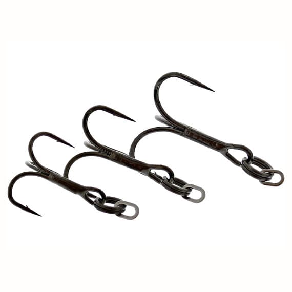 Westin Fishing Rigged Seatrout Treble Hooks Black #6 (5-pack)