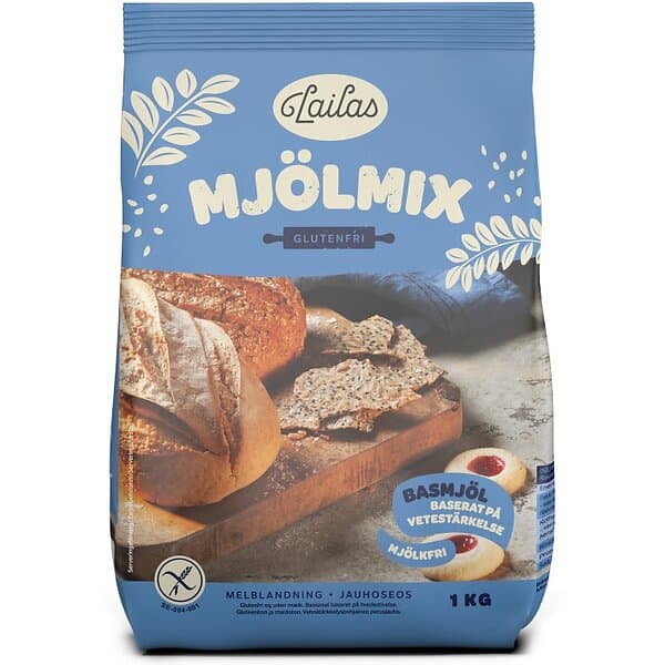 Lailas Mjölmix Glutenfri 1kg