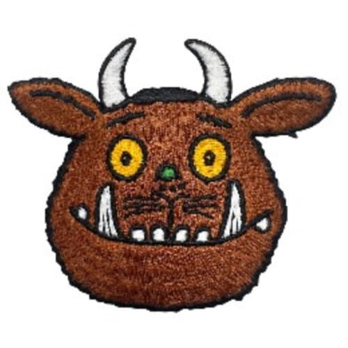 Pawprint Family Gruffalo Face Sew On Patch