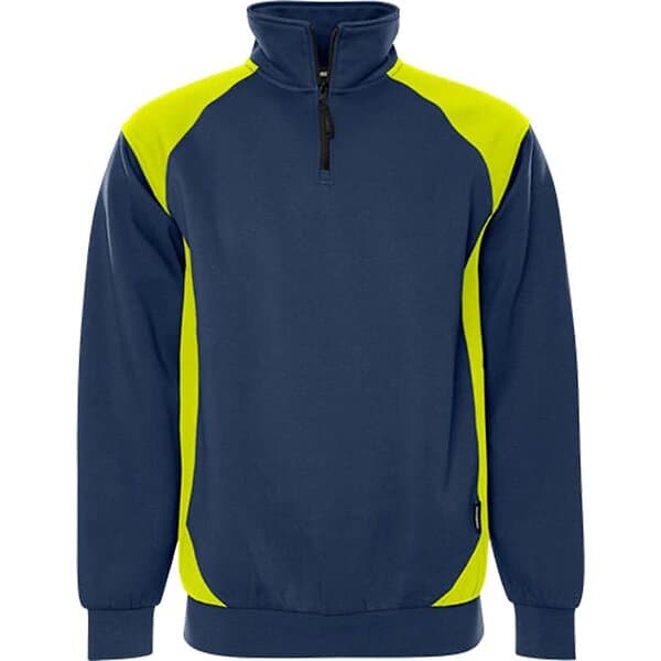 Fristads Sweatshirt Kort Zip 7048 GSM