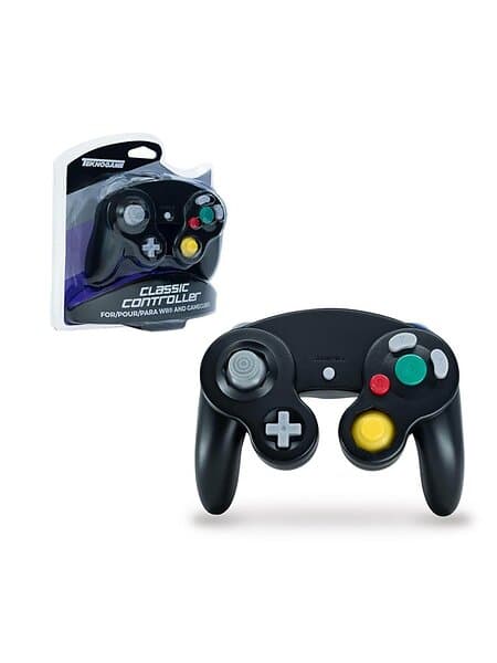 Tekno RC Game Wired GameCube Controller Black Controller Nintendo GameCube