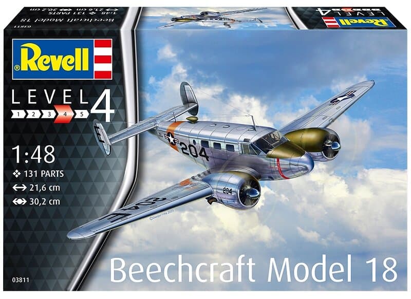Revell 1:48 Beechcraft modell 18