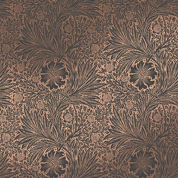 William Morris Tapet At Home Marigold Fibrous 124254