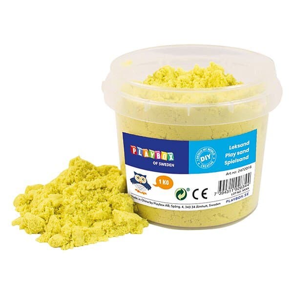 Adlibris Leksand Gul 1kg Playbox