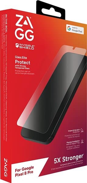 Zagg InvisibleShield Glass Elite Google Pixel 8 Pro skärmskydd