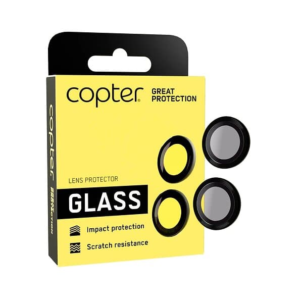 Copter iPhone 16 16 Plus Exoglass Lens Linsskydd