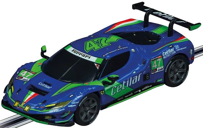 Carrera Toys GO!!! Ferrari 296 GT3 Cetilar Racing No.47 (64243)