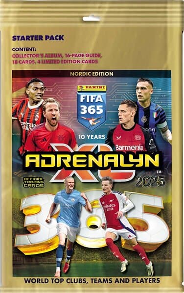 FIFA 365 Adrenalyn XL 2025 Samlarkort Startpaket