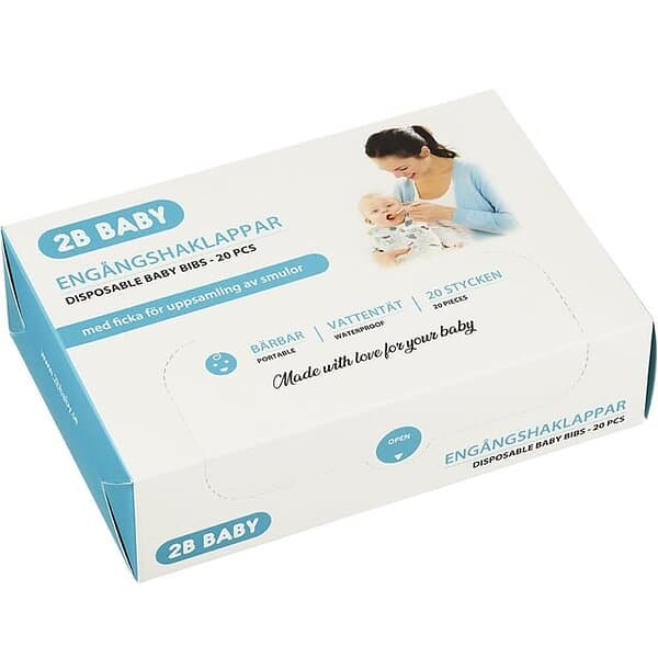 2bBaby Haklapp 20-pack