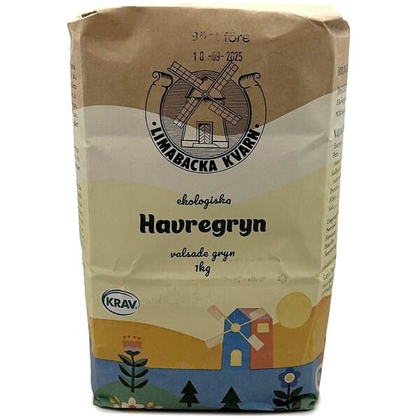 Limabacka Kvarn Havregryn 1kg