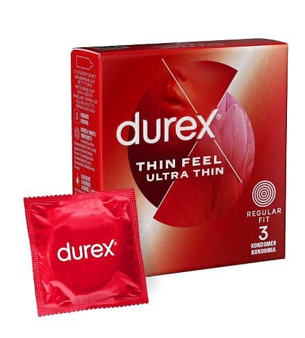 Durex Thin Feel Ultra Thin 3 st 